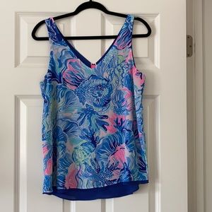 Lilly Pulitzer Florin Reversible Tank